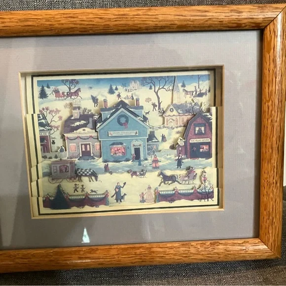 Charles Wysocki and Linda Nelson Stokes Framed Puzzles